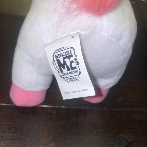 Universal Studios Despicable Me Minions Fluffy Unicorn Plush Stuffed Toy 9" - Picture 6 of 8